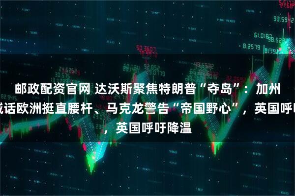 邮政配资官网 达沃斯聚焦特朗普“夺岛”：加州州长喊话欧洲挺直腰杆、马克龙警告“帝国野心”，英国呼吁降温